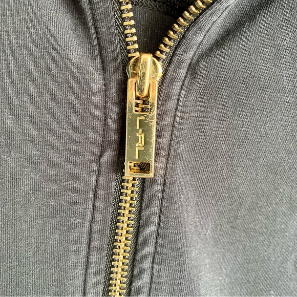 Ralph Lauren Active Black Zip Hoodie Size Medium - Picture 5 of 5